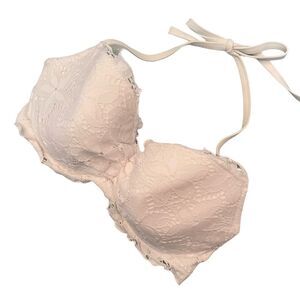 Victoria's Secret Padded Bikini Top White